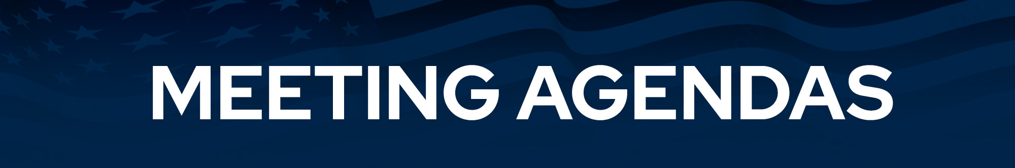 meeting agendas